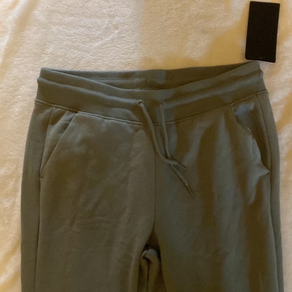 90 Degree By Reflex Blossom Olive Women's Sweat Pants Size Large NWT - Picture 2 of 5